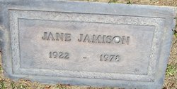 Jane Margaret <I>Adams</I> Jamison 