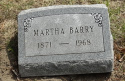 Martha <I>Burd</I> Barry 