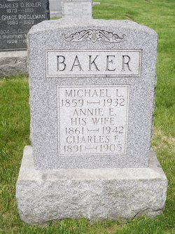 Annie E <I>Salker</I> Baker 