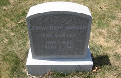 Emma <I>Sawyer Gove</I> Barker 