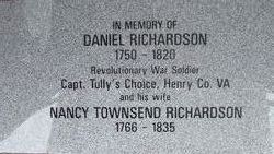 Nancy <I>Townsend</I> Richardson 