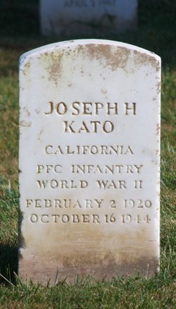 PFC Joseph H. Kato 