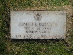 Joseph L Boswell 