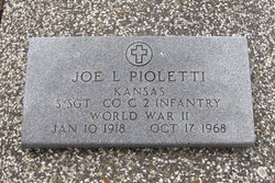 Joseph Louis “Joe” Pioletti 