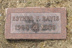 Esther <I>Friend</I> Davis 