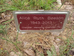 Alice Ruth <I>Herrington</I> Beeson 