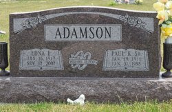 Edna Ellen <I>Deeds</I> Adamson 
