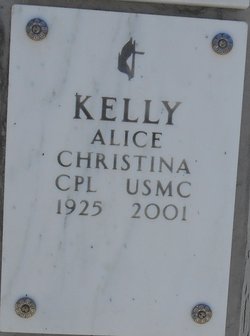 Corp Alice Christina Kelly 