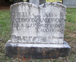 Currilla A. <I>Black</I> Underwood 