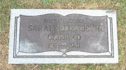 Sarah Elizabeth <I>Clinard</I> Dean 