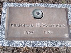 Bernhard H Wallrichs 