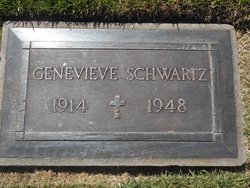 Genevieve Barbara <I>Walker</I> Schwartz 