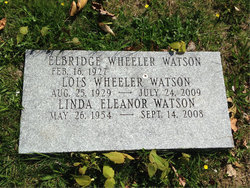 Elbridge Wheeler Watson 