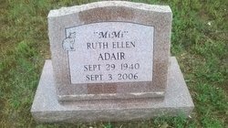 Ruth Ellen <I>Needham</I> Adair 