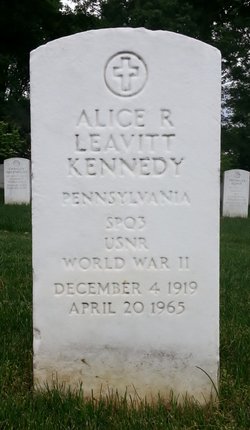 Alice R Leavitt Kennedy 