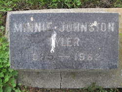 Minnie <I>Johnston</I> Tyler 