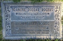 Blanche Edith <I>Dollar</I> Rogers 