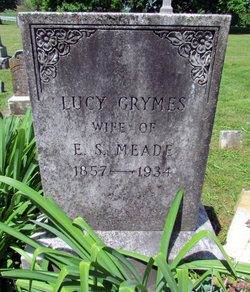 Lucy Fitzhugh <I>Grymes</I> Meade 