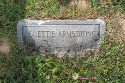 Louettie <I>Drowns</I> Armstrong 