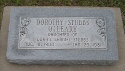 Dorothy Madeline <I>Stubbs</I> O'Leary 