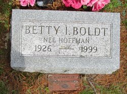 Betty I <I>Hoffman</I> Boldt 