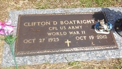 Clifton D. “Zeke” Boatright Sr.
