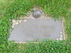 Alice Mary <I>Foy</I> Brown 