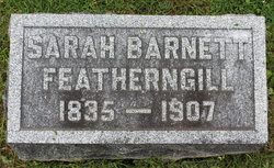 Sarah <I>Barnett</I> Featherngill 