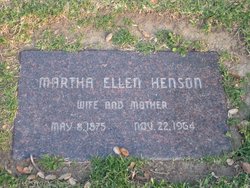 Martha Ellen <I>Griffin</I> Henson 