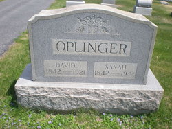 Sarah <I>Maderer</I> Oplinger 
