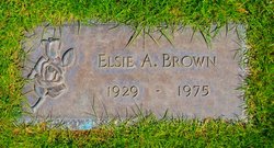 Elsie A Brown 