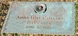 Anna Lois <I>McDowell</I> Collins 