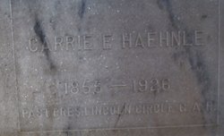 Carrie E Haehnle 