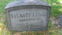 Ambrose E Hempfling 
