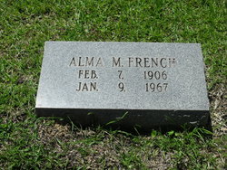 Alma Marguerite <I>Murray</I> French 