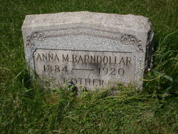 Anna Martha <I>Baum</I> Barndollar 