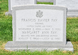 Col Francis Xavier Fay 