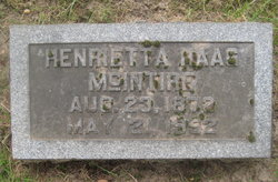 Henrietta <I>Haag</I> McIntire 