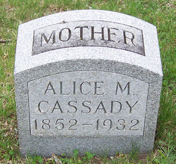 Alice May <I>Harnden</I> Cassady 