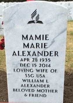 Mamie Marie Alexander 