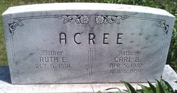 Ruth Ellen <I>Keefer</I> Acree 