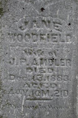 Jane <I>Woodfield</I> Ambler 