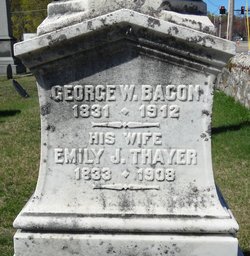 Emily J. <I>Thayer</I> Bacon 