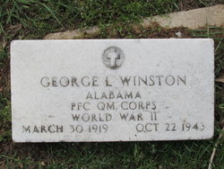 PFC George Lee Winston Jr.