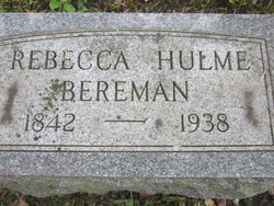 Rebecca Shreve <I>Hulme</I> Bereman 