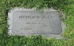 Myrtle H <I>Hamilton</I> Aspley 