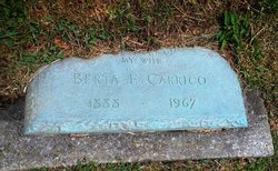 Berta Frances <I>Lipscomb</I> Hebb Carrico 
