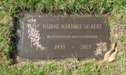 Nadine Marjorie Gilbert 