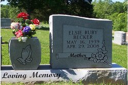 Elsie “Ruby” <I>Myers</I> Becker 