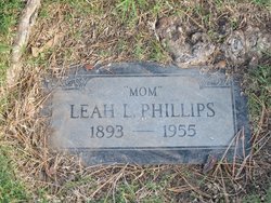 Leah Lillian <I>Lloyd</I> Phillips 